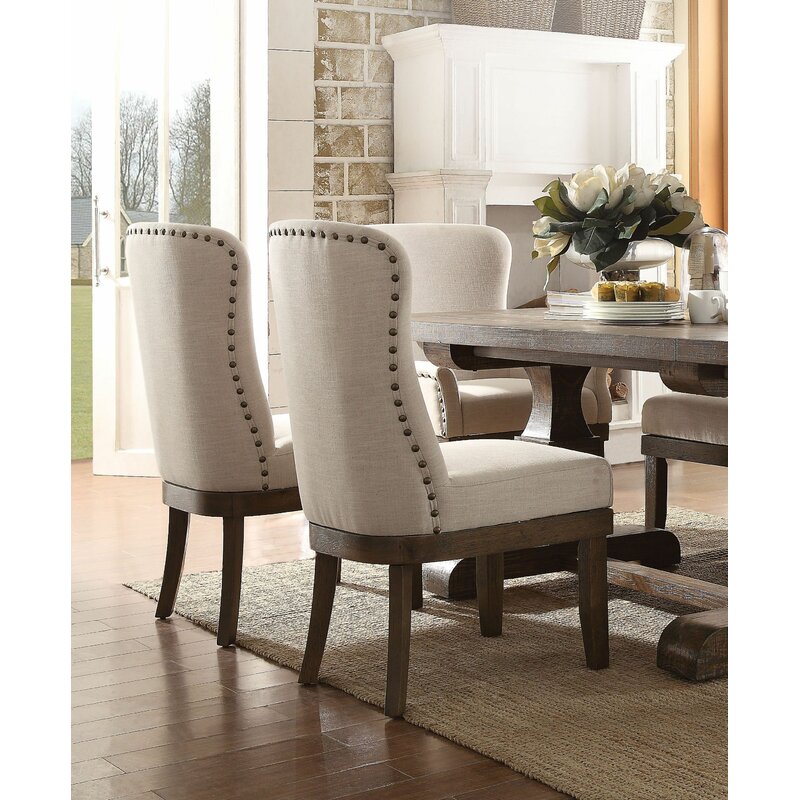 Gracie Oaks Onsted Upholstered Dining Chair & Reviews | Wayfair